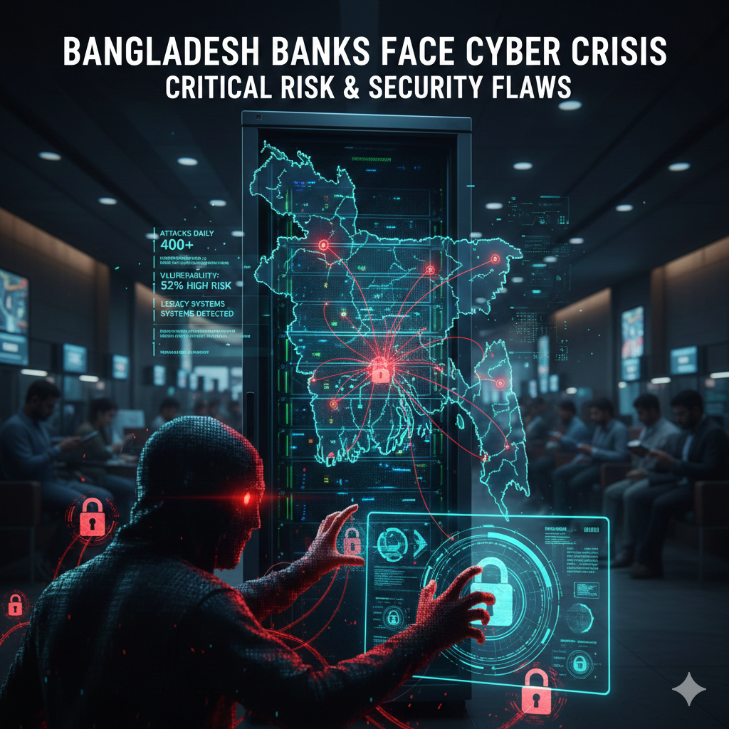 The banking and financial sector in Bangladesh is at a critical crossroads. While the rapid digitalization of services has brought immense convenience and efficiency, it has simultaneously exposed the system to a high and persistent level of cyberattack risk. Experts warn that the sector is currently grappling with a cybersecurity crisis, primarily because the speed of technological adoption has severely outpaced the essential security investments required to protect these modern systems.
The result is a financial ecosystem deemed critically vulnerable, facing an onslaught of daily threats that endanger both financial stability and public trust.
The Scale of the Threat: High Volume and High Vulnerability
The threat landscape in Bangladesh is alarming, characterized by sheer volume and systemic weakness:
Daily Onslaught: Banks in Bangladesh are targeted by an average of over 400 cyberattacks every day. These aren't random, low-level attempts; a significant portion of the traffic is sophisticated and originates from foreign entities, including countries like China.
Systemic Risk: Independent studies have shown that a large percentage of the country’s financial sector is dangerously exposed. In one notable 2022 finding, 52% of banks were categorized as being at high risk of succumbing to sophisticated cyber threats.
Diverse Threats: The attacks are varied and include major threats such as ransomware, which can cripple operations; data breaches, exposing sensitive customer and institutional information; and various forms of financial fraud, often executed through sophisticated phishing or system manipulation.
📉 The Root Cause: Investment Imbalance and Weak Protocols
The primary driver of this high vulnerability isn't a lack of technological adoption, but a fundamental misallocation of resources and a failure to enforce robust security practices.
1. Disproportionate IT Investment
Banks have invested heavily in modernizing their operations, but the focus has been misplaced:
Hardware Over Security: Over the past two decades, approximately 95% of the IT investment made by banks has been directed toward basic infrastructure—hardware, software licensing, and networking—with only a minimal, disproportionate amount allocated specifically to cybersecurity defenses themselves.
Neglected Talent: There is a significant shortage of skilled cybersecurity personnel capable of managing complex modern defenses, analyzing threat intelligence, and rapidly responding to incidents.
2. Outdated Systems and Poor Adherence
Several operational factors exacerbate the risk:
Legacy Systems: Many financial institutions still rely on outdated legacy systems that are difficult and expensive to patch, making them easy targets for attackers exploiting known vulnerabilities.
Operational Flaws: Experts frequently cite a poor adherence to security protocols and insufficient internal system segmentation, which, when breached, allows hackers to move laterally across the network with ease.
Insider Threats: The problem is compounded by internal risk, where poor security procedures and controls allow bank employees to potentially become involved in fraud or manipulation.
3. Interconnected Entry Points
The increasing adoption of Internet of Things (IoT) devices and greater interconnectedness across bank networks provides a wider surface area for hackers to exploit, creating more entry points into the core systems.
📢 The Path Forward: Experts Call for an Urgent Overhaul
To mitigate this systemic risk and secure the digital future of Bangladesh's banking sector, experts are issuing urgent calls for action focused on strategic investment and coordination:
Strategic Investment in Defense: Banks must dramatically increase dedicated investment in advanced cybersecurity infrastructure, including cutting-edge threat detection systems, encryption technologies, and regular penetration testing. This investment must be viewed as an operational necessity, not merely an optional expense.
Systemic Overhaul and Modernization: There is an immediate need for an urgent overhaul of outdated systems and a shift toward modern, secure architectures. This includes implementing rigorous system segmentation and enforcing strict security controls across all units.
Strengthened Coordination:
Public-Private Partnerships: Better cooperation between financial institutions, the Bangladesh Bank, and relevant government agencies is vital to share threat intelligence and coordinate a national response.
Internal Alignment: Financial institutions must ensure better coordination between their IT and business units so that security is integrated into every new digital product and service from the start (Security by Design).
Promoting Transparency: Banks must overcome the fear of reputational damage and commit to timely and accurate reporting of all cyber incidents. Underreporting hinders a collective, system-wide understanding of threats and slows down the overall resilience effort.
The transformation of cybersecurity in Bangladesh's banking sector from a vulnerable area to a resilient one requires commitment, significant investment, and a cultural shift to prioritize security at every level of operation.