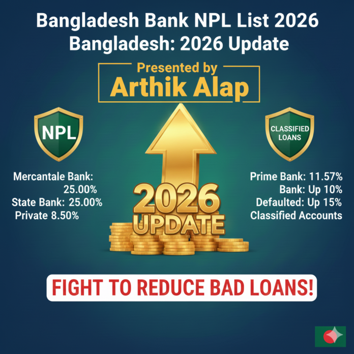 Bangladesh Bank NPL List 2026 | Recovery Roadmap & Targets