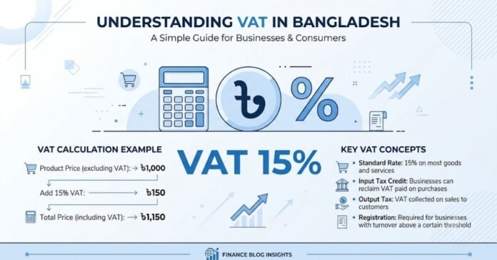 how to calculate VAT in Bangladesh 15 percent formula
